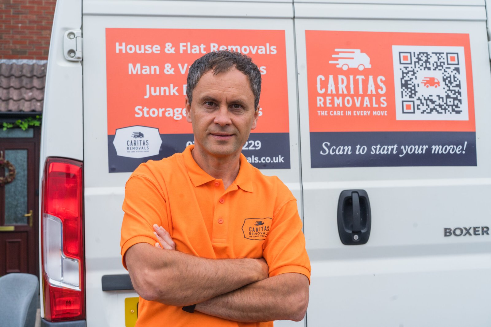 Vlad, founder of Caritas Removals in Poole